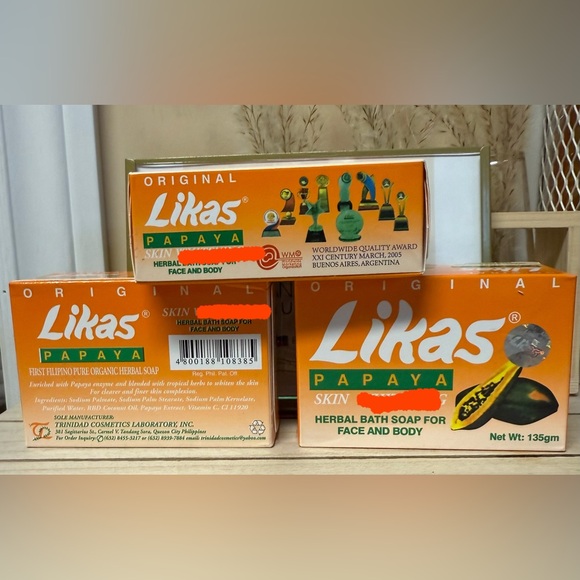LIKAS PAPAYA SOAP 100% Authentic from Watson Philippines||Bundle of 3 Bars - Picture 3 of 3